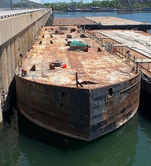 1956 220' x 43' x 14' Barge