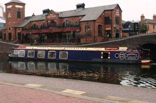 Canal Boat Restaurant for sale- Birmingham- 3 boats,operating, reduced