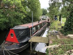 Narrow Boat in Oxford