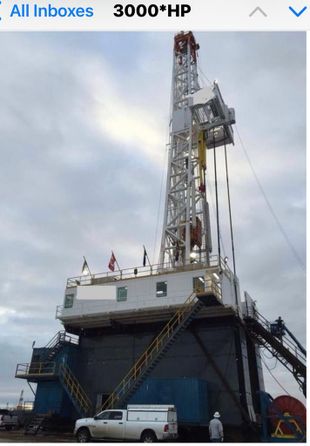 3,000 hp Triple Mast Pad Land Drilling Rig - Available for Sale