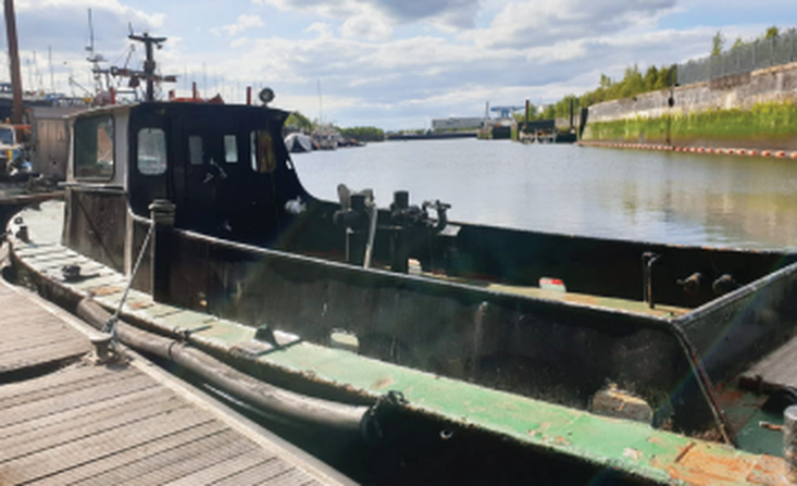 12M ROAD TRANSPORTABLE WORKBOAT FOR SALE