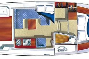 Layout - 2 Large Cabins 
