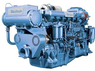 NEW Baudouin 6W126M 400hp - 450hp Heavy Duty Marine Engine Package