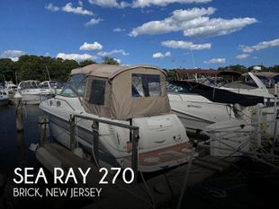 1999 Sea Ray 270 Sundancer