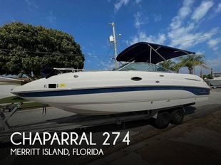 2005 Chaparral 274 Sunesta