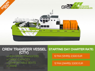 Charter: CTVs open FOR CHARTER / contact GRS / #CTV