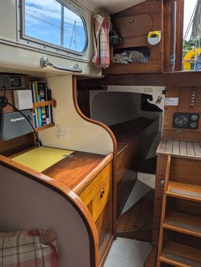 Chart Table & Quarter Berth