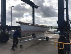 Classic Racing Yacht