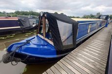 58' 2008 Cruiser Stern Narrowboat Built by Liverpool Boats