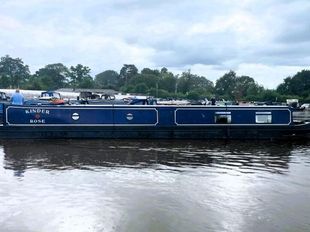 Kinder Rose-57ft 2012 Skater Marine 4 berth semi-traditional stern nar