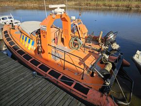 Oceanwide Seaworthy GRP Offshore RIB Workboat twin inboard diesel water-jet for sale