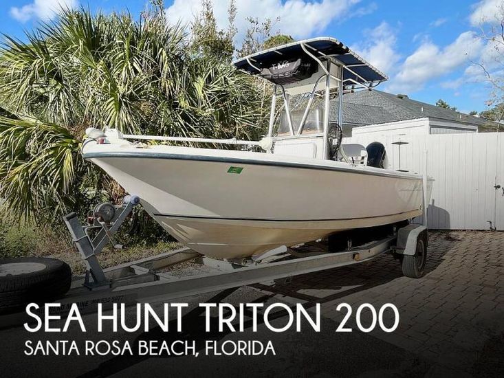 2002 Sea Hunt triton 200