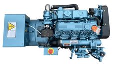 NEW Thornycroft TRGT-40 39kVA Three Phase Marine Generator Set