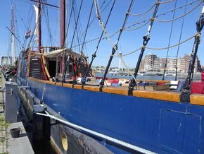 3 mast Charterschip / Evenementenboot 44 nachtgasten, 150 daggasten