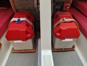 Two batteries - one leisure and one engine