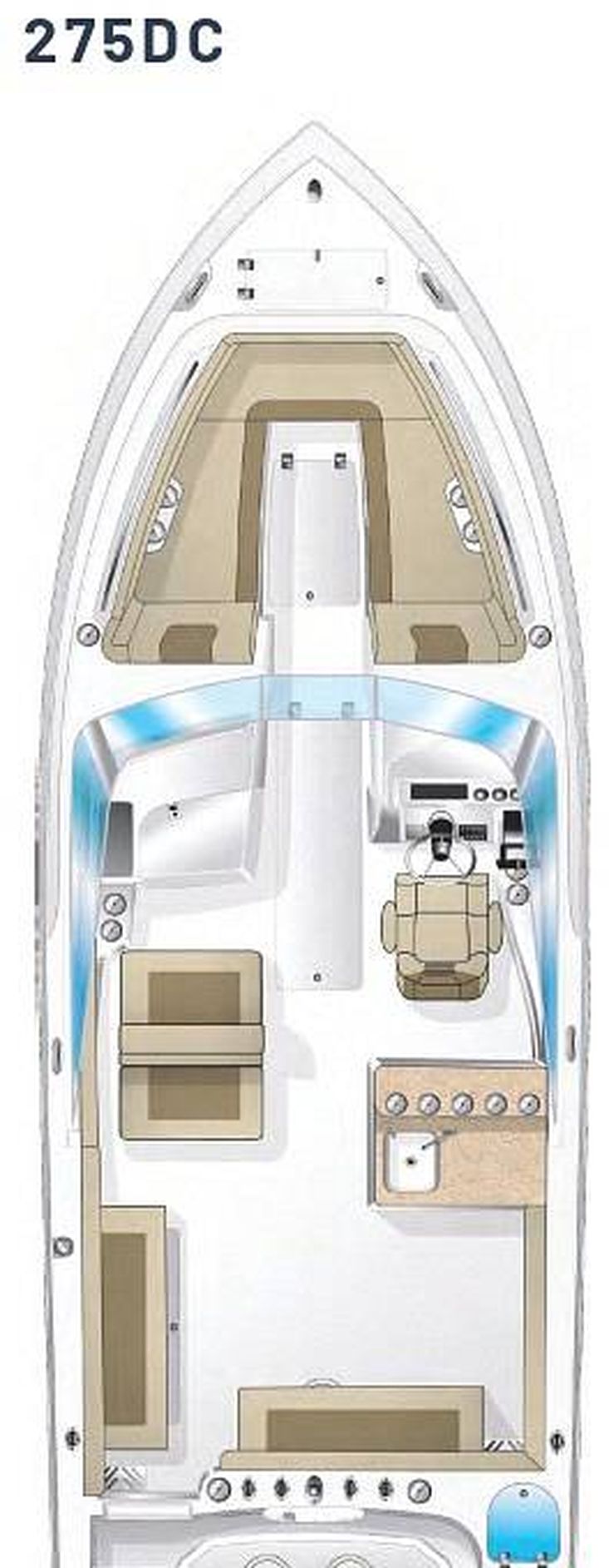 2020 Sailfish 275 dc