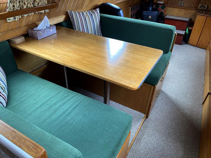 Dinette converts to Double Bed