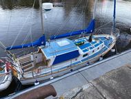 Colvic Atlanta 32 ketch, Elysium of Whitby. Recently rebuilt engine.