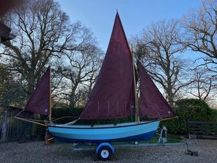 Drascombe Dabber Engine Trailer