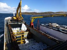 FISH FEED DISPERSAL SYSTEM FOR SALE