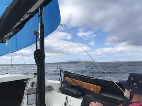 Glimpse of the cruising chute