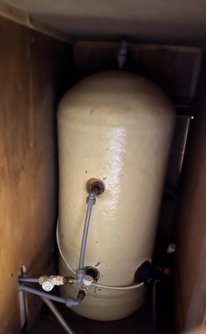 Immersion hot water