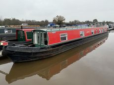 Norton Priory, 65ft Cruiser stern narrowboat, 2000.