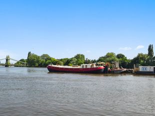 74 ft. by 16 ft. Dutch Barge in Dove Pier