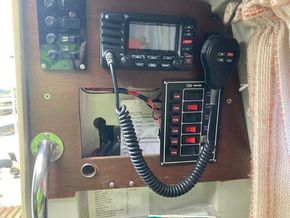 VHF and Elec control panel