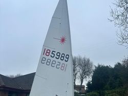 Laser 1 Sail No 185989 - Full Rig