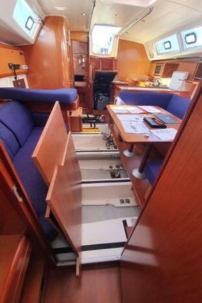 Plenty storage in bilges