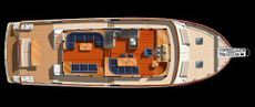 Aleutian 59RP - Optional Main deck plan