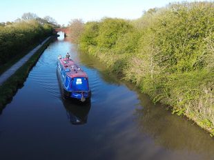 Newly Painted 45' Narrowboat!