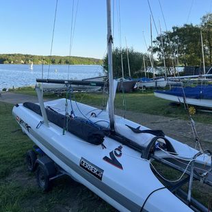 Laser Vortex Asymmetric Sailing Dinghy