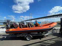 2006 Humber RIB with Mariner F100 ELPT-EFI Outboard