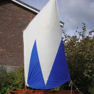 Wooden Sailing Pram Dinghy