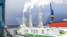 LNG POWER BARGE - 7,5 MW // 76m / 12.2m Pontoon / Barge for Sale / #1123594