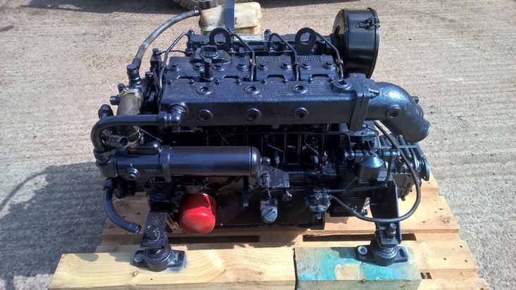 Lister LPW4 Marine Diesel Engine Breaking For Spares