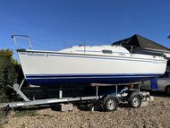 Gibsea 234 on Double Axle Trailer