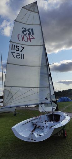 RS 400 dinghy 1157