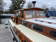 Classic motor boat