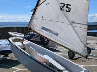 Great value Optimist (Oppie) dinghy D13