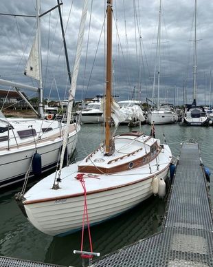 26ft Nordic Folkboat Cyril White, 1959.