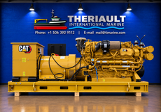 CATERPILLAR C32 MARINE AUXILIARY GENERATOR SET &ndash; 550 kW &ndash; NEW SURPLUS