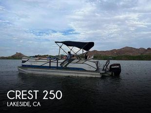 2020 Crest Caribbean RS 250 SLRC Tritoon