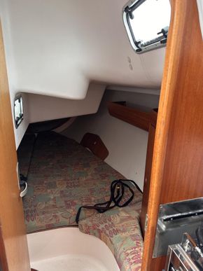 Aft double berth