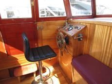 Classic motor boat