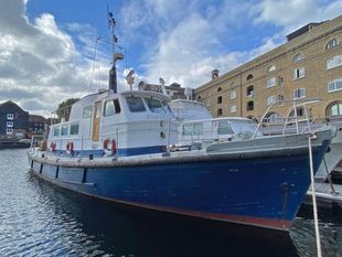 1968 Ex Pilot Boat 65 with London Mooring