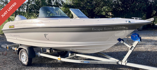 OLYMPIC 460BR BOWRIDER + TOHATSU 50HP FOUR-STROKE OUTBOARD
