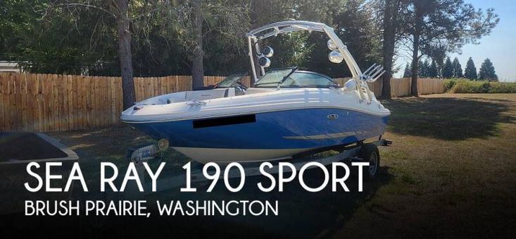 2015 Sea Ray 190 sport